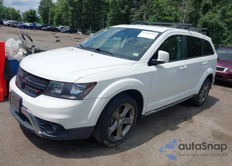 2016 Dodge Journey Crossroad Plus из США, поврежденный, VIN 3C4PDCGB7GT139406